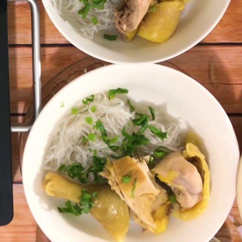 Step 6 Completion Chicken Bamboo Noodles