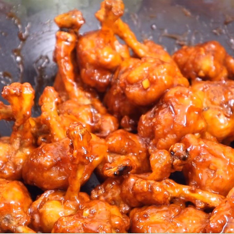 Step 6 Completion Fried lollipop chicken