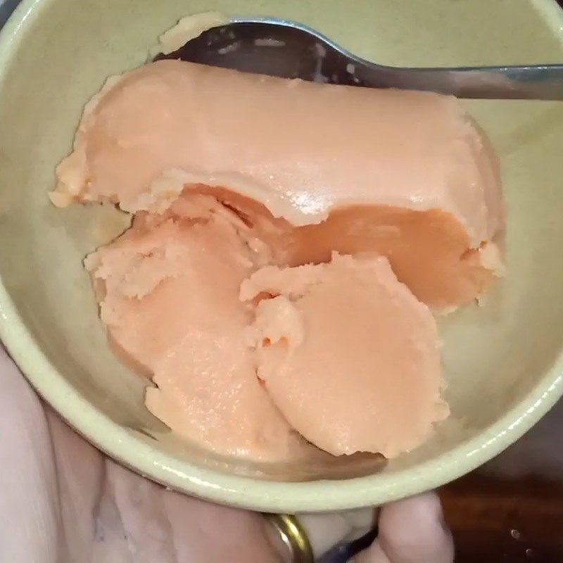 Step 4 Completion Papaya pouch ice cream