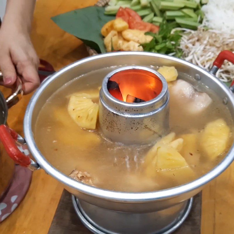 Step 5 Completion Snakehead fish hot pot