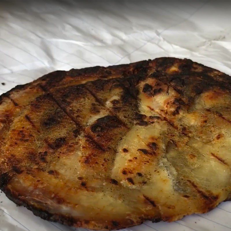 Step 2 Completion Grilled dried beef fish