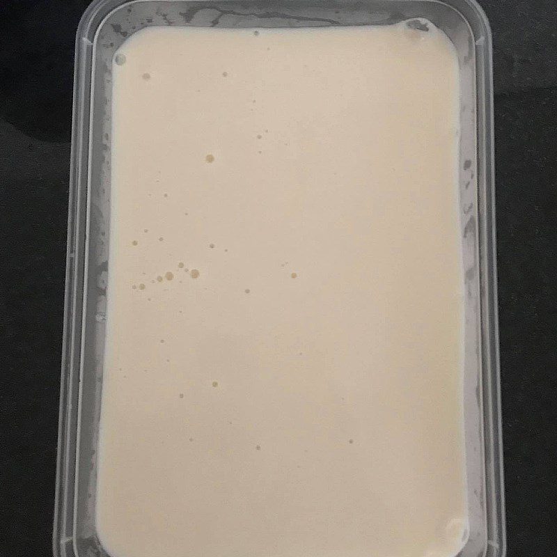 Step 3 Completion of passion fruit yogurt panna cotta