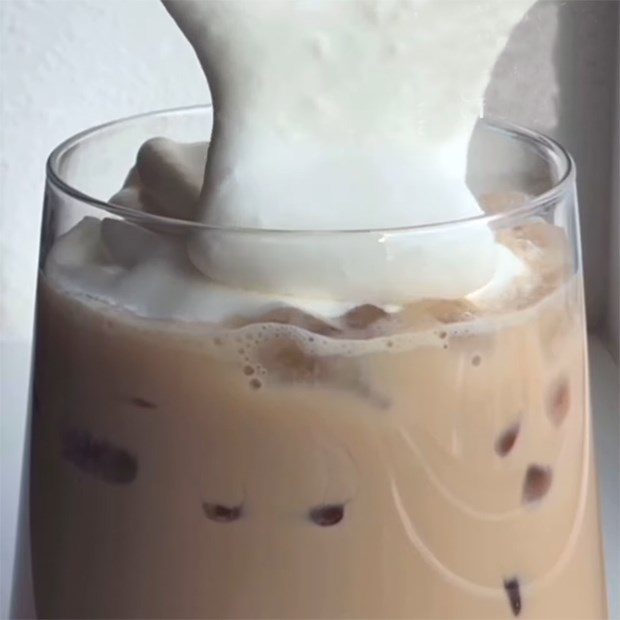 Step 3 Completion Milk tea with cream cheese (without cream cheese)
