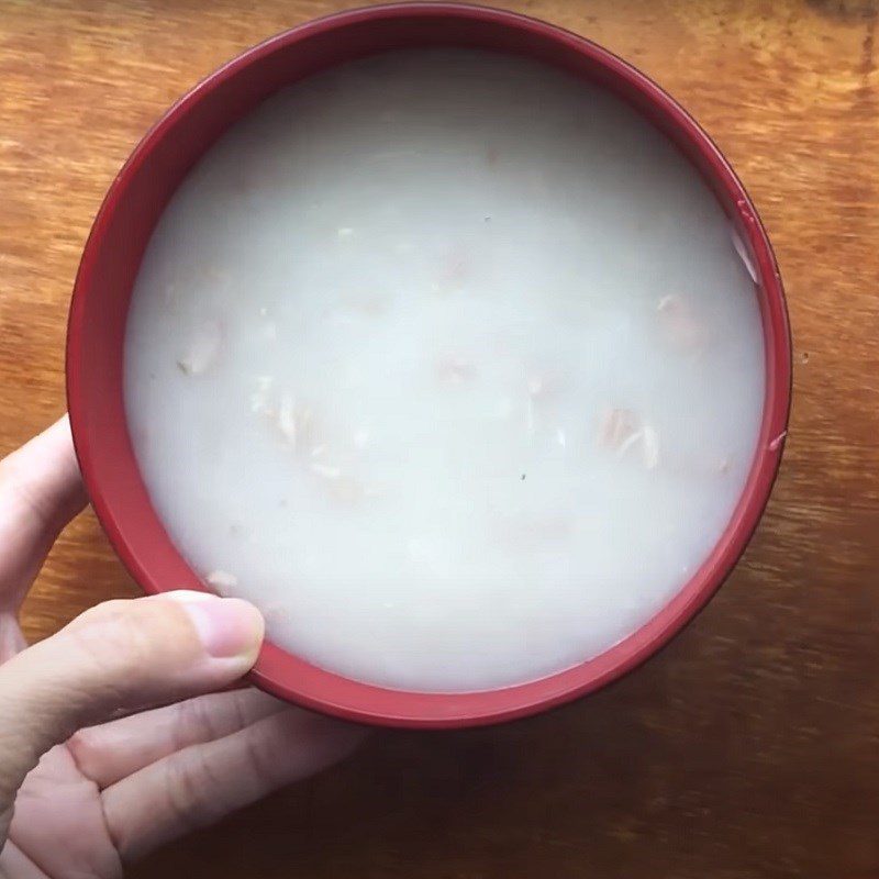 Step 5 Completion Hanoi rib porridge