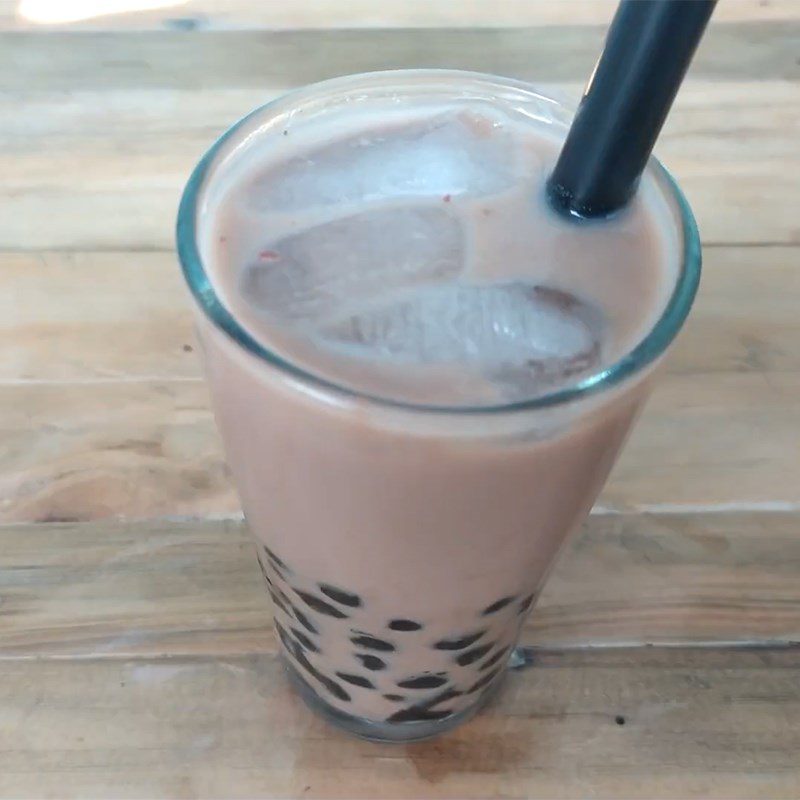 Step 4 Final Product Milo Mint Milk Tea