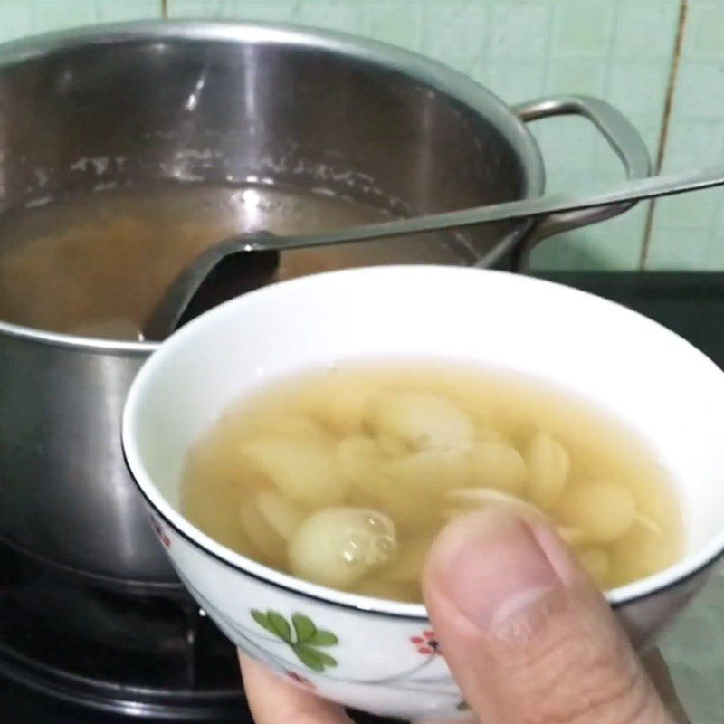 Step 4 Complete Mung bean and aloe vera dessert