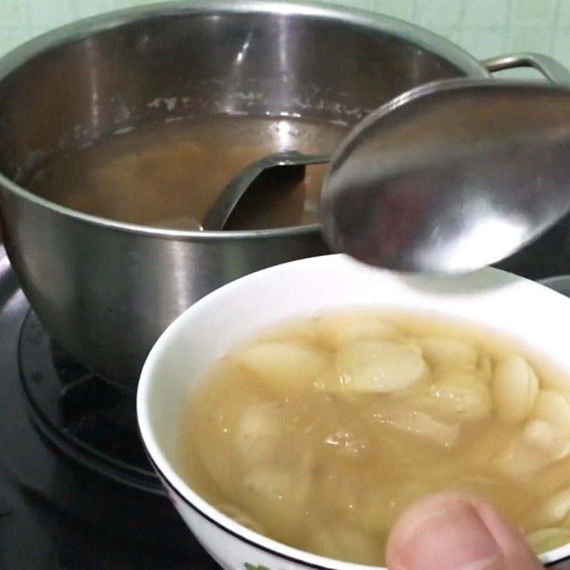 Step 4 Complete Mung bean and aloe vera dessert