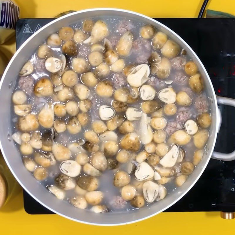Step 6 Completion Snakehead Fish Porridge Hot Pot