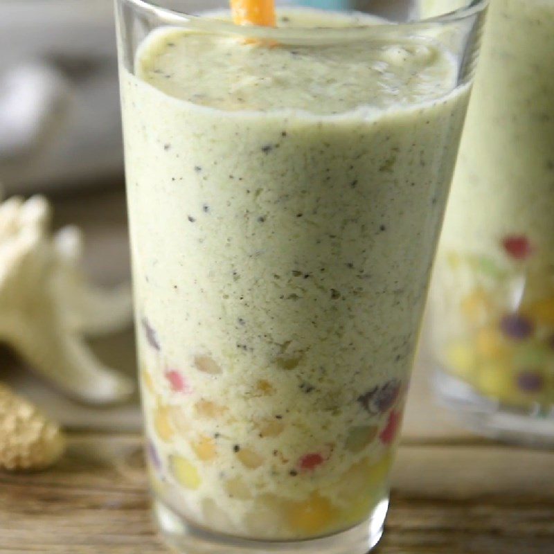 Step 3 Completion Kiwi milk tea