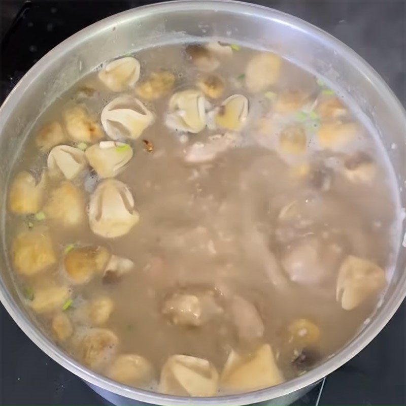 Step 7 Completion of Chao Tieu