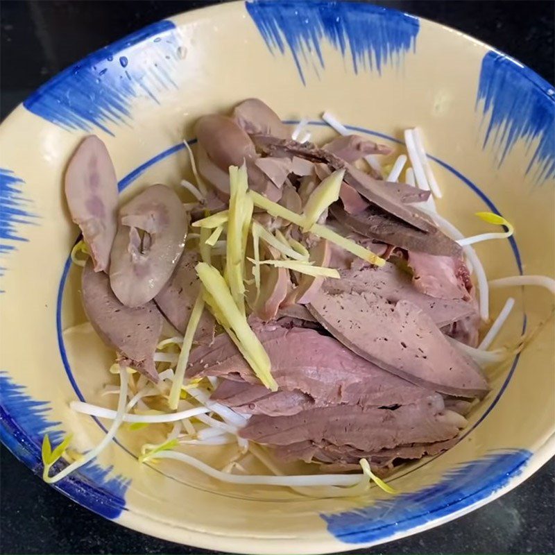 Step 7 Completion of Chao Tieu