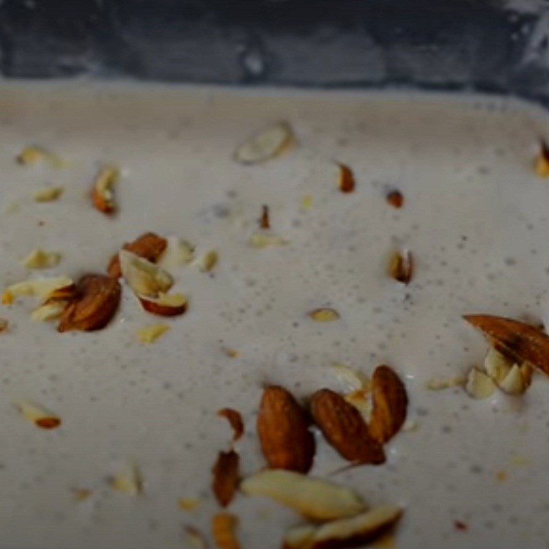 Step 3 Completion Almond Ice Cream