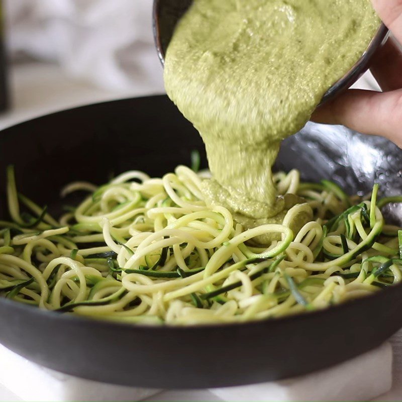 Step 3 Completion Zucchini Butter Spaghetti