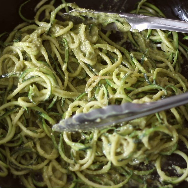 Step 3 Completion Zucchini Butter Spaghetti