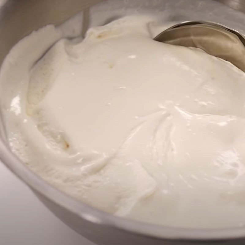 Step 4 Completion of Soursop Ice Cream