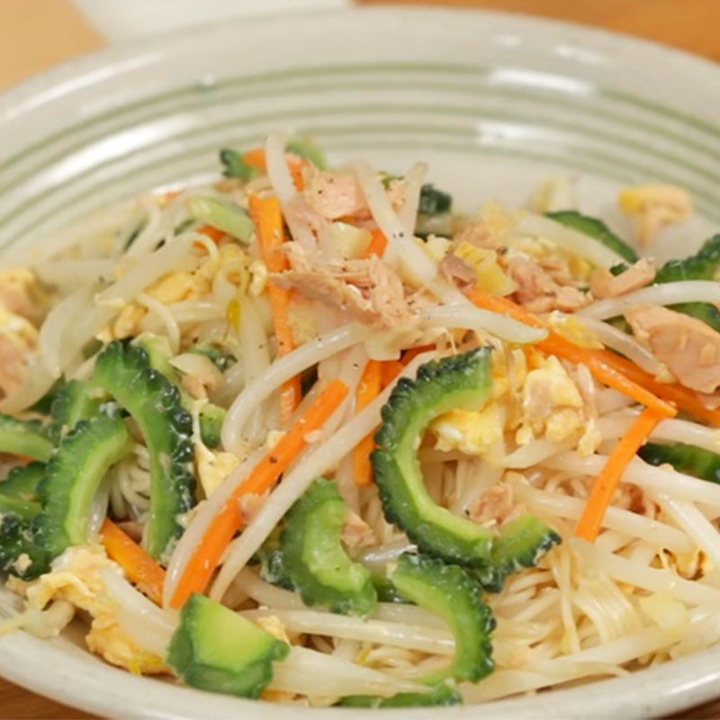 Step 5 Completion Mixed vegetable somen noodles