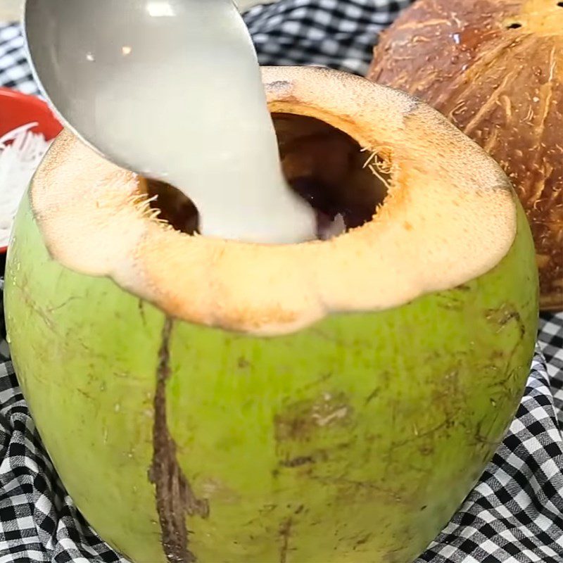 Step 4 Completion of Coconut Tapioca Dessert