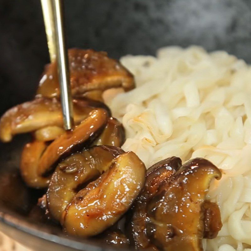 Step 5 Completion Udon curry mushroom