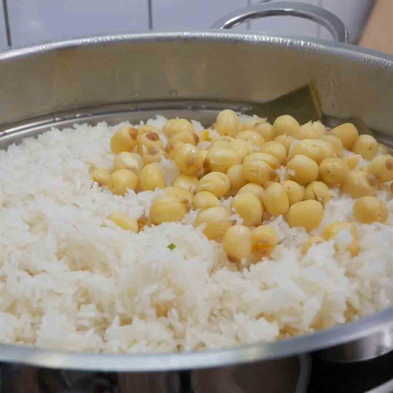 Step 10 Complete the dish Vegetarian salty sticky rice