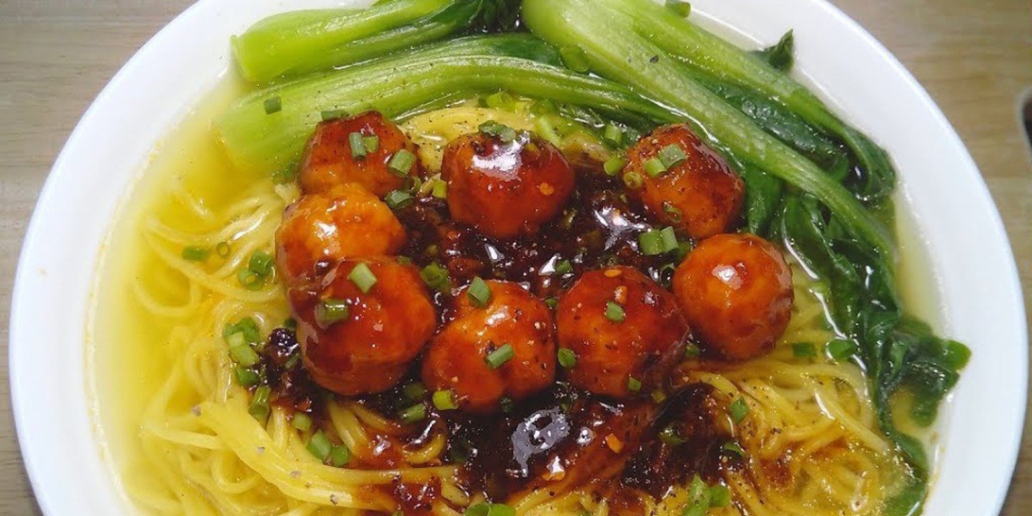 how to cook curry fish ball noodles standard flavor homemade delicious day 08157