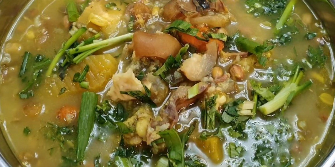 how to cook rice porridge with delicious braised beef for the family 13533