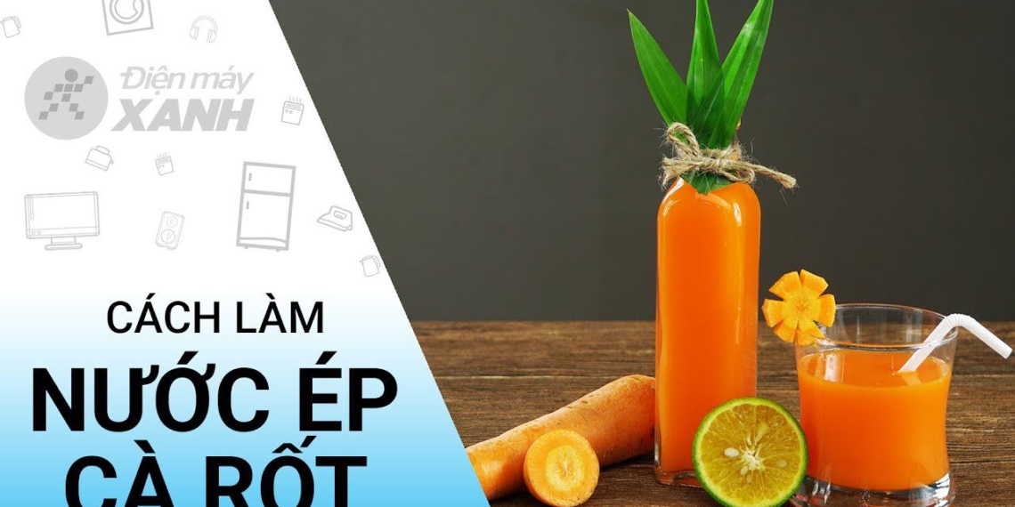 how to make carrot juice with blender 00250