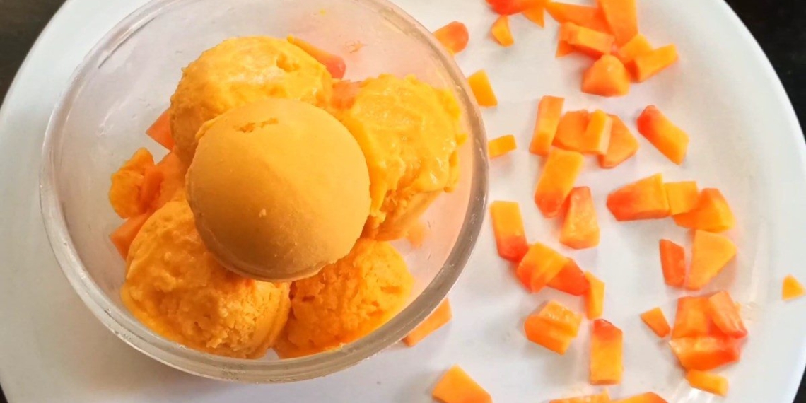 how to make cold durian ice cream to refresh on hot sunny days 07156
