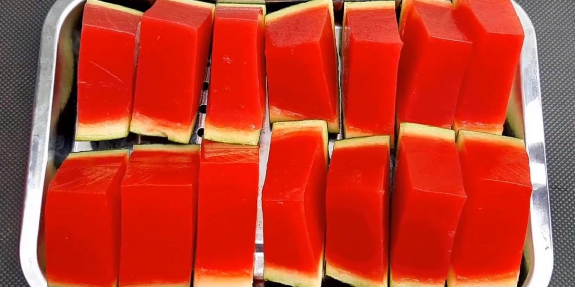 how to make cold watermelon jelly delicious fresh 13569