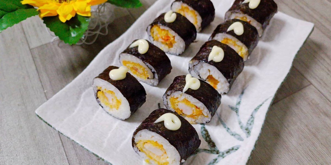 how to make crispy tempura shrimp sushi delicious appealing very easy 17825