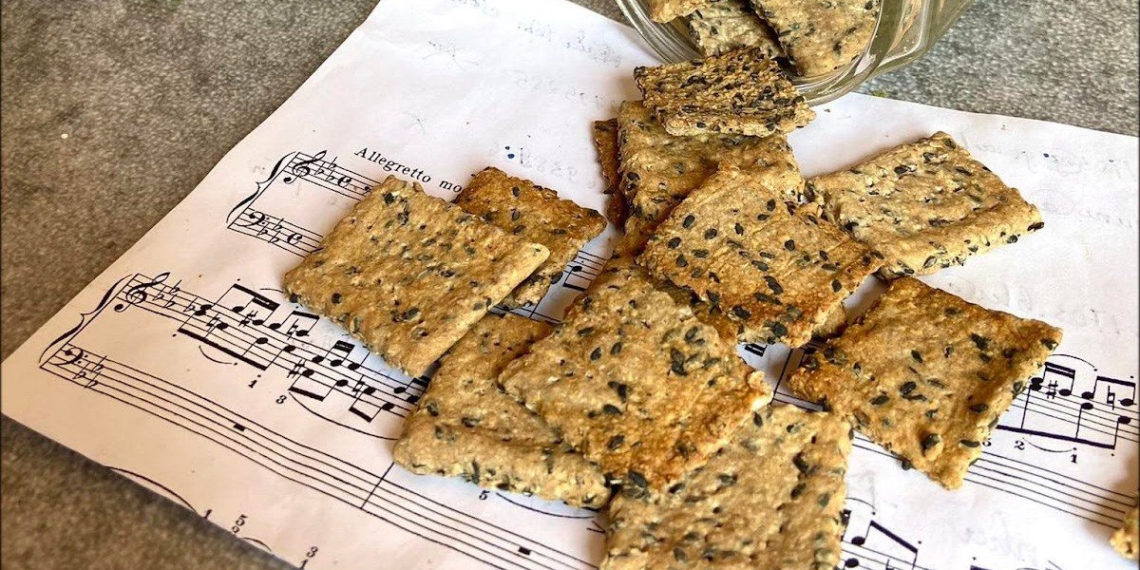 how to make delicious crispy black sesame cookies t 02713