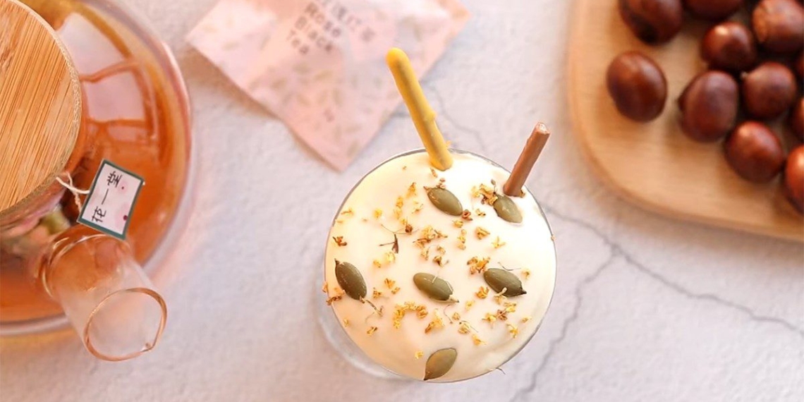 how to make delicious milky tea with beans very easy to make 13024