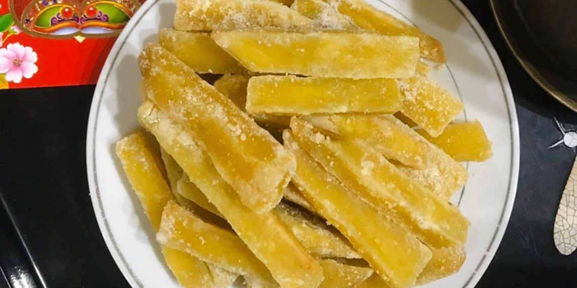 how to make delicious sweet potato candy for tet 00695