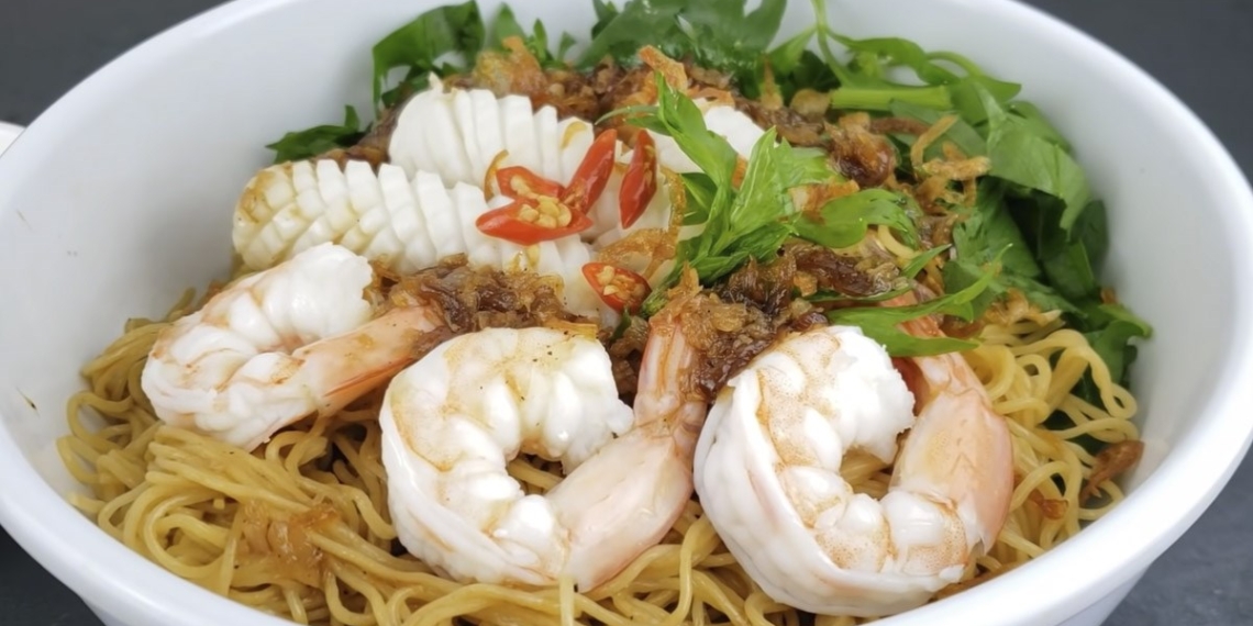 how to make dry hu tieu noodles super delicious attractive easy to make 12188