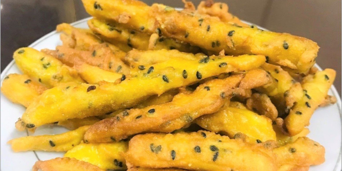 how to make fried sweet potatoes with mustard flavor delicious 15695