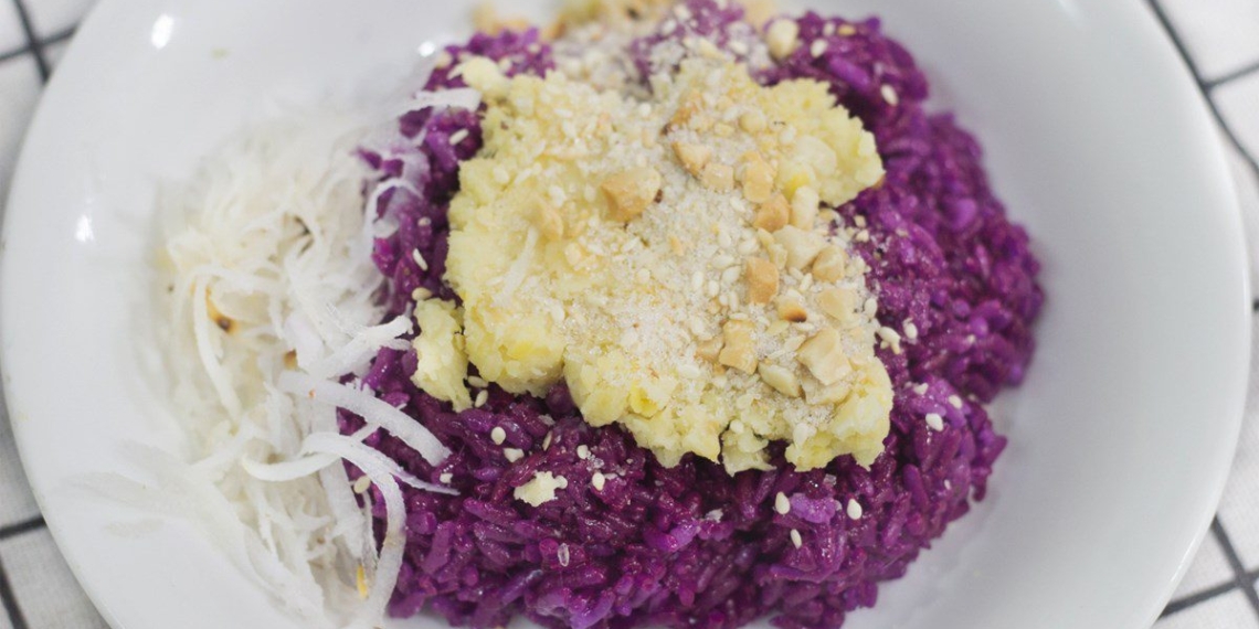 how to make green pea leaf rice beautiful fragrant delicious simple 03816