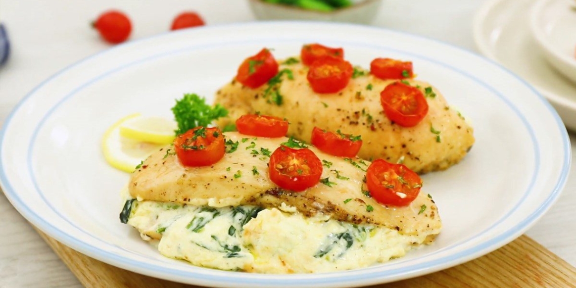 how to make grilled chicken thighs stuffed with cheese and vegetables 04613