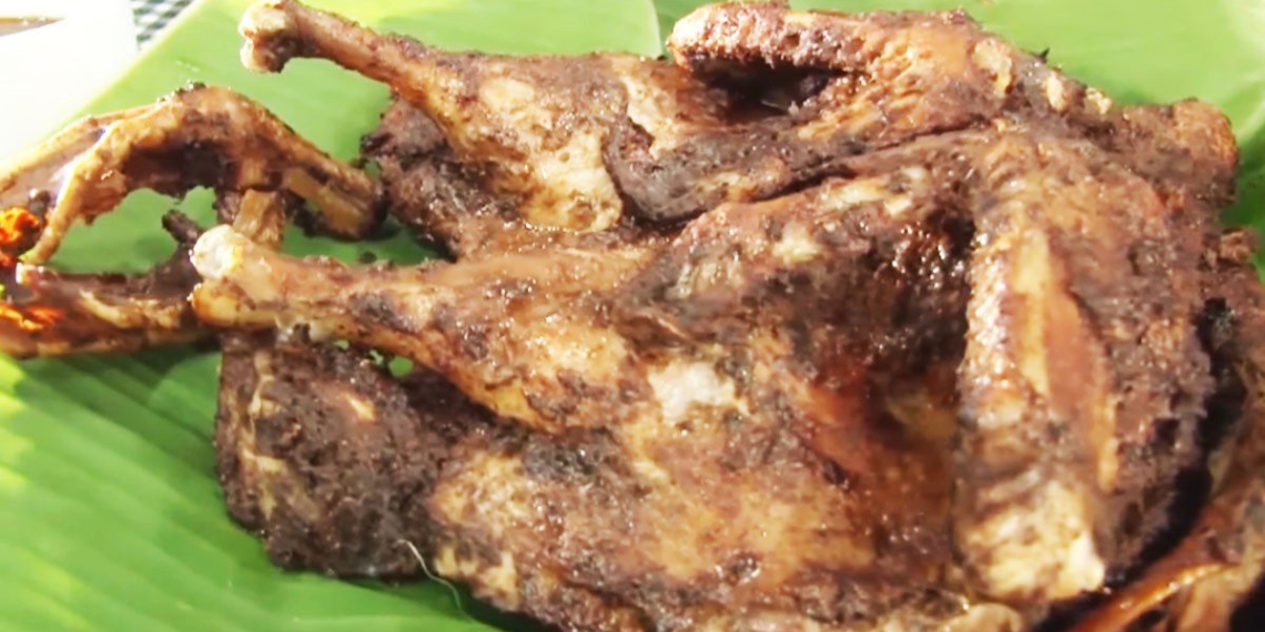 how to make grilled duck with fragrant leaves delicious and appetizing 13778