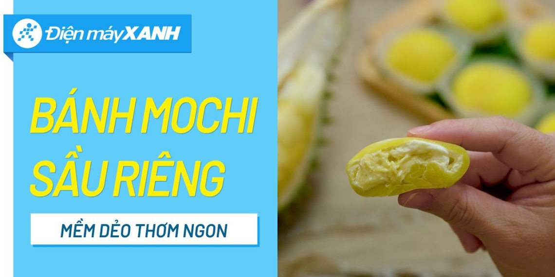 how to make mochi cake with durian cream filling delicious chewy easy to eat 03065