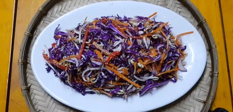 how to make purple cabbage salad delicious simple 02831