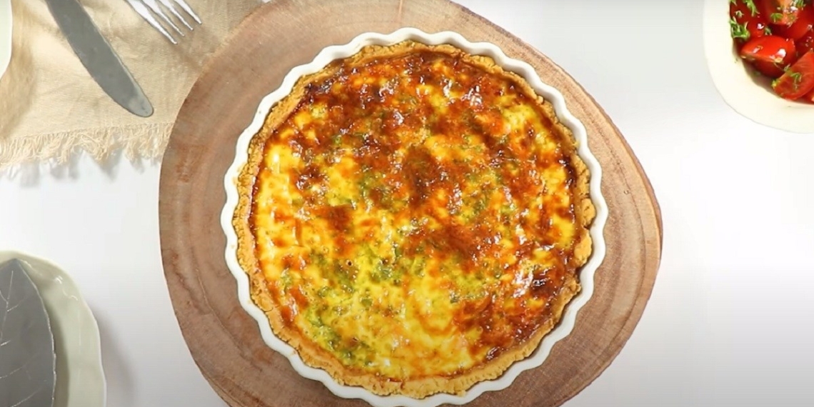 how to make salty tart quiche lorraine authentic french delicious recipe 02977