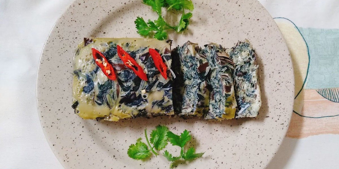how to make steamed chicken eggs with bamboo leaves deliciously appealing 15928