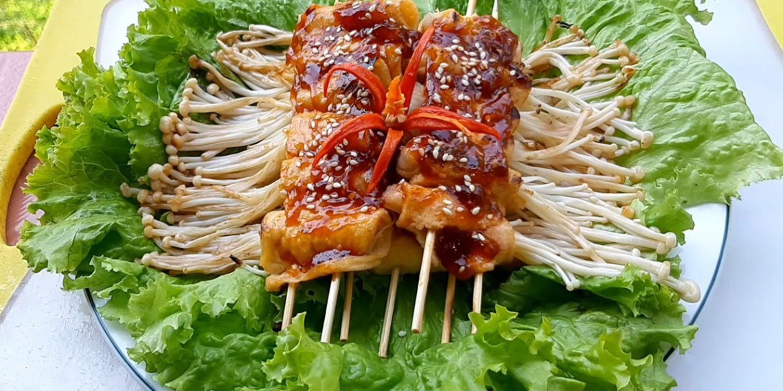 how to make steamed tofu rolls with mushrooms for a party 03781