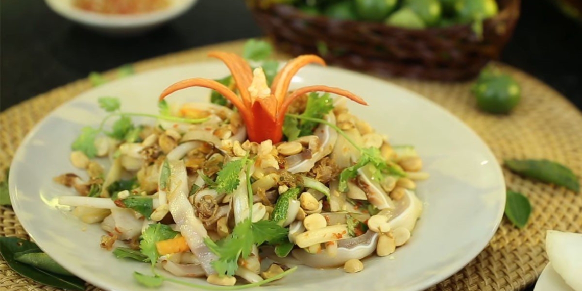how to make sweet sour pork with sen flowers simple recipe 03088