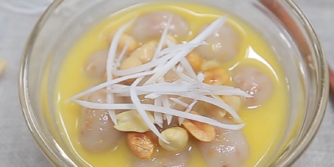 how to make thai style water chestnut che dessert 05929