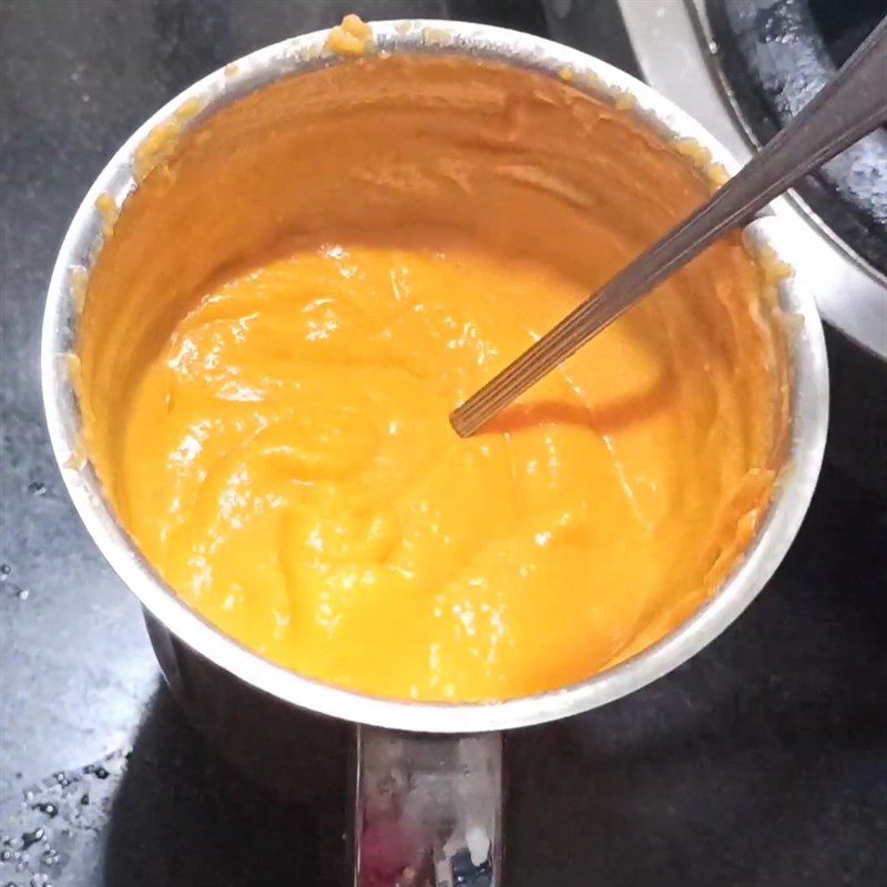 Step 2 Blend the papaya mixture with cream and sugar Papaya ice cream