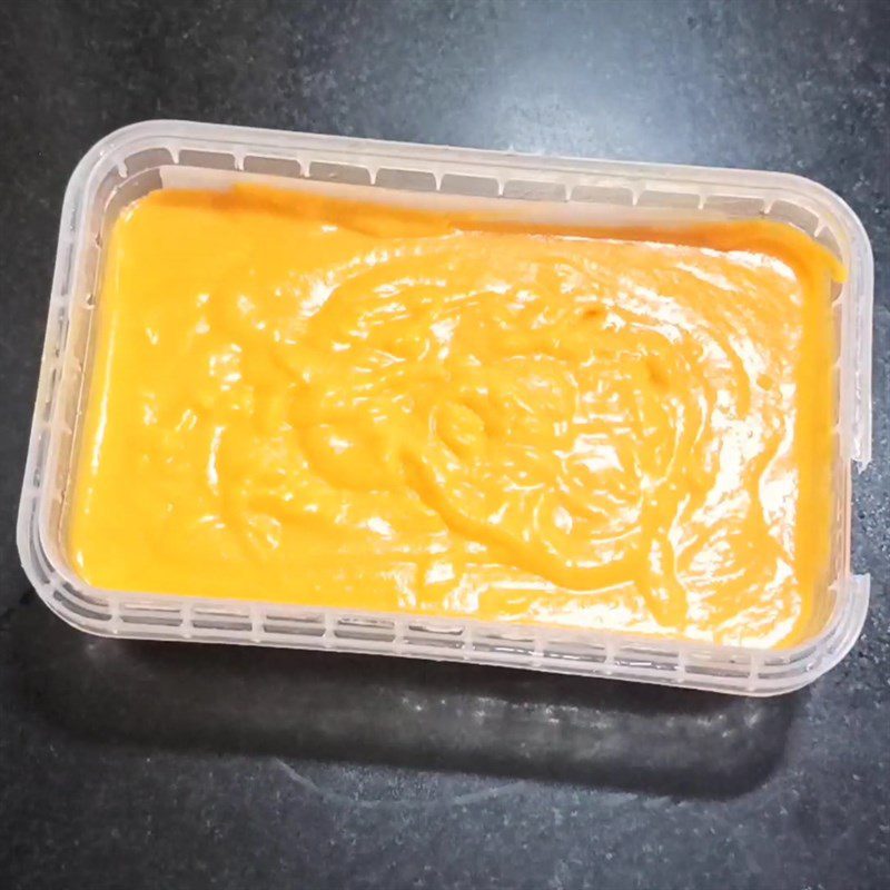 Step 3 Completion Papaya ice cream