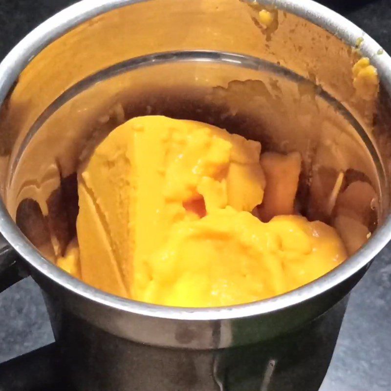 Step 3 Completion Papaya ice cream