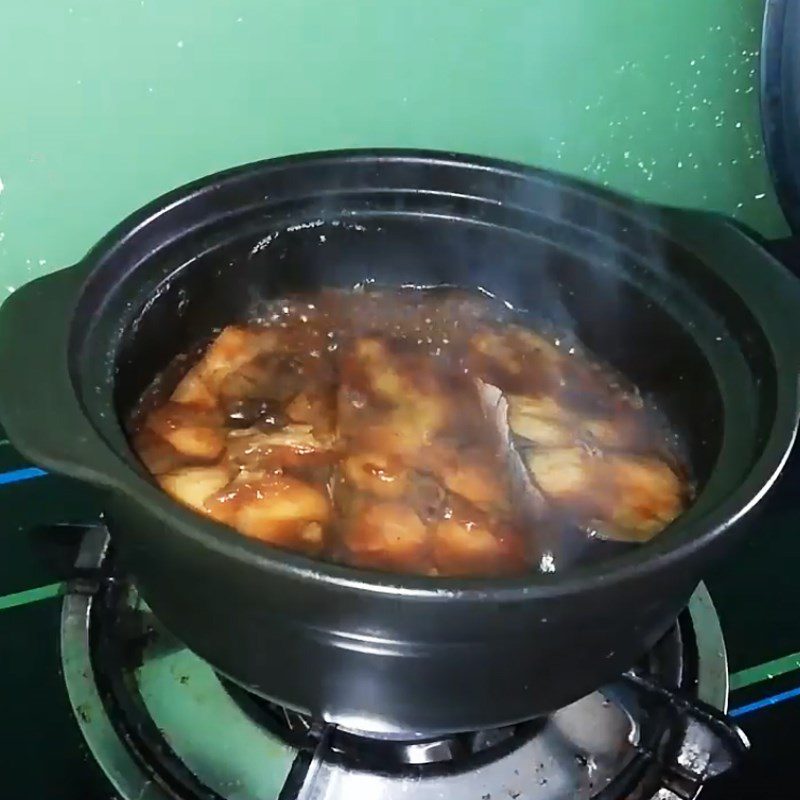 Step 3 Braised fish Basa fish braised with galangal