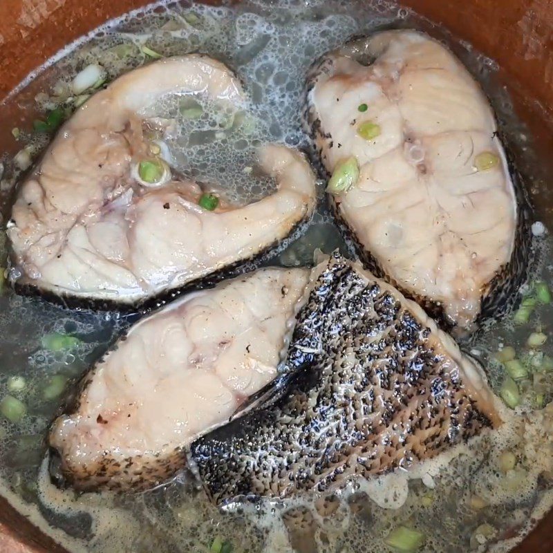 Step 3 Cook fish Braised grouper