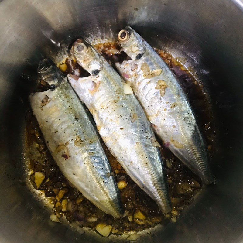 Step 3 Fish Stew Mackerel Stew with Pepper (recipe shared by a user)